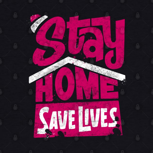 Stay Home Save Lives Tribute to Frontliners by teeleoshirts